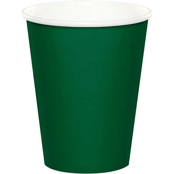 Touch Of Color Hunter Green Cups, 9oz, 240PK 563124B